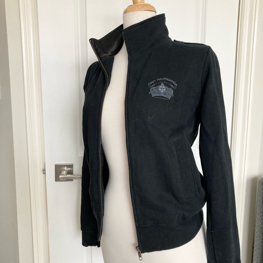 OBEY Zippered Jacket in EUC